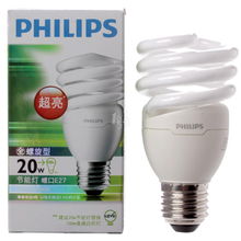 Philips 飞利浦 全螺旋型节能灯20W E27日光色